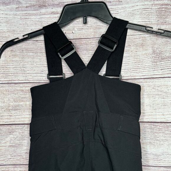 Obermeyer Children's Black Snow Bib I Grow Pockets Winter Ski Sledding Size 3 - Picture 3 of 12